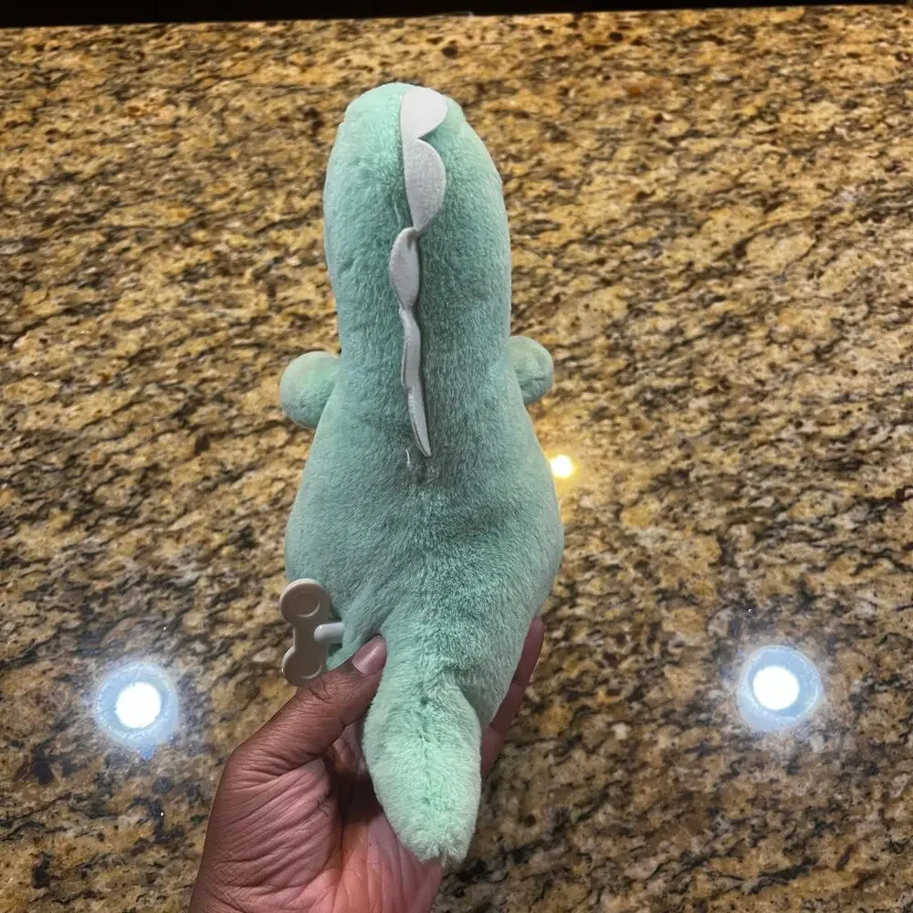 2020 Carters Plush Dinosaur Green Gray 9” Musical Twinkle Little Star Baby‎ Toy